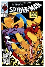 Spider-Man #17 comic book Thanos cover-Marvel 1991 - £35.92 GBP
