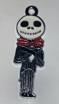 Jack Skellington Body Necklace Pendant 1.25”H X .5”W Nightmare Before Ch... - $4.99