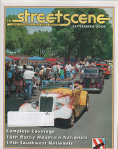 StreetScene Magazine SEPTEMBER 2000 Street Rodding&#39;s Only News Monthly - £1.99 GBP