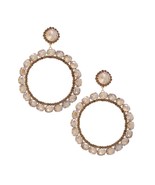 New Rhinestone Dangle Earrings - $11.80