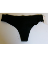 One On Gossamer Thong Size Medium Black - $17.53 CAD