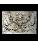Renaissance Hellenistic Scrolls replica Wall Sculpture relief plaque Tile - $463.13 MXN