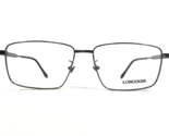 Longines Gafas Monturas LG5017-H 008 Gris Cuadrado Completo Cable Rim 57... - $107.16
