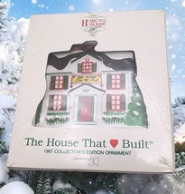 Dept 56 Christmas Ornament The House That Love Built 1997 Ronald McDonald House - $10.49