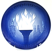 Vintage Bing &amp; Grondahl Olympiade Munchen 1972 First Issue Plate with Box  - $13.86