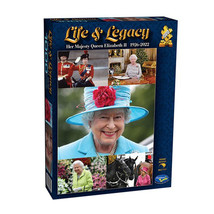 Life &amp; Legacy Her Majesty Queen Elizabeth II Puzzle 1000pcs - £42.19 GBP