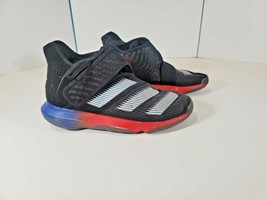 Adidas James Harden Boys Youth US Size 6 Basketball Shoes Black Blue Red - $858.16 MXN