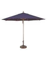 SimplyShade SSUWA811SS-D2406 Ibiza 11 ft. Solefin Wood &amp; Aluminum Umbrel... - £396.71 GBP