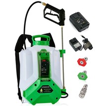 Backpack Sprayer 4 Gallon, 2.6Ah Battery Powered Backpack Sprayer With L... - £252.39 GBP