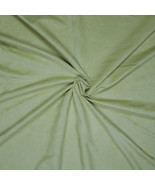 Lime Green Fine Moleskin Faux Suede Fabric 43” x 60” Silky Buttery Smoot... - $20.36 CAD