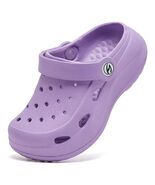 WOUEOI Toddler Garden Shoes Cartoon Slides Sandals Clogs Light Purple Si... - €10,55 EUR