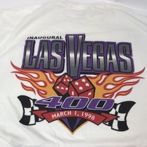 Vtg Race Tee Shirt XL Las Vegas International Speedway Inaugural 400 199... - $49.49