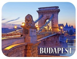 Budapest Bridge Fridge Magnet - $7.99