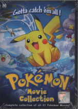 Anime DVD Pokemon The Movie Collection Part 1-21 English Dubbed  - £47.07 GBP