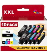 Compatible Ink Cartridge Replacement for Canon PGI 280XXL CLI 281XXL 10 ... - £38.61 GBP