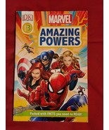 Marvel AMAZING POWERS by Catherine Saunders (English) Hardcover Book - $9.58