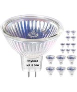 10 PACK MR16 12V 50W 50watts Lighting Bulb GU5.3 BASE 300LM Dimmable - $17.99