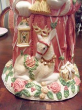 2001 Royal Albert &quot;Seasons of Colour Santa Cookie Jar&quot; 14&quot; tall[a5] - £73.95 GBP