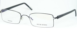 Jacob Jensen 525H C2290 Black Eyeglasses Glasses Titanium Frame 52-20-142mm - £104.49 GBP