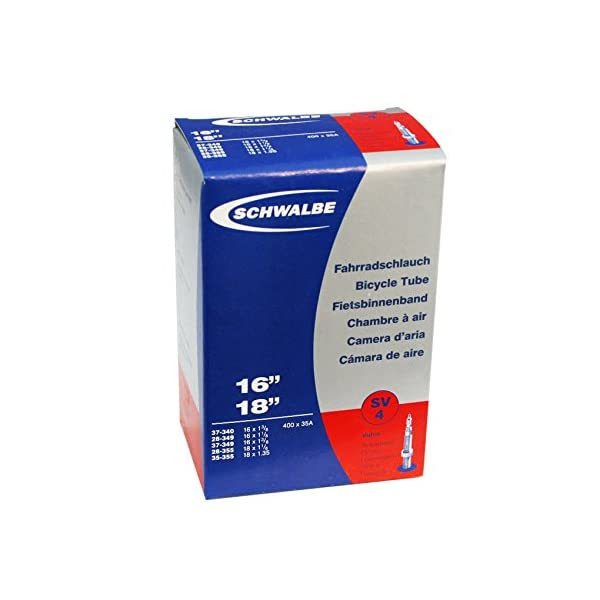Schwalbe SV4 Tube Presta (450 x 35A) - 16 x 1 1/8-1.35 Inches  - $15.00