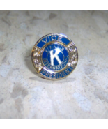 Kiwanis Clu International Vice President Vintage 70s Badge Lapel or Tie ... - $168.84 CAD
