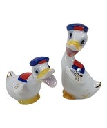 Vintage 1950s Disneyland Souvenir Ceramic Donald Duck Bird Figurines Japan - $19.99