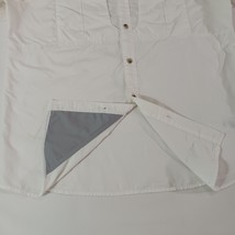 Columbia AM9154 Omni-Shield Men's White Cascades  Explorer Shirt Pockets Size L image 11