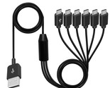 Micro Usb Splitter Cable, Multi Micro Usb Charging Cable, 6 In 1 Micro U... - $19.99