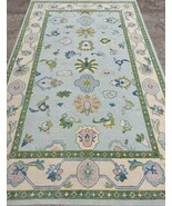 Multi Size Contemporary Oushak Rug Soft Blue Accent 5x8, 6x9, 8x10, 9x12... - $322.77+