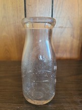 Vintage Bridgeman-Russell Co Dairy Embossed Half Pint Milk Bottle Duluth Minn - £17.67 GBP