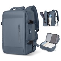 Travel Backpack for Men Women Flight Approve Waterproof 40L Luggage Daypack Busi - £153.72 GBP