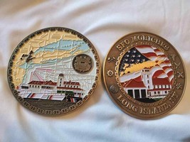 Coast Guard Sfo Moriches Long Island New York 3.25&quot; Medallion Challenge Coin - £31.46 GBP