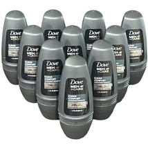 Dove Clean Comfort Mens Care 24-Hr Roll On Deodorant 1.7 Oz NEW Lot Of 10 - £27.77 GBP