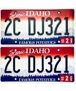 2009 United States Idaho Canyon County Passenger License Plate 2C DJ321 - $26.97 CAD