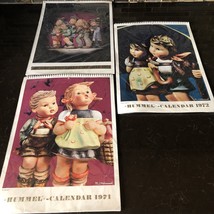 Vintage M.I. Hummel 1971 1972 1973 Collectible Outdated Calendar Goebel German - $33.65