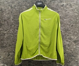 Neon Green Cannondale Lightweight Cycling Jacket Back Pocket Unisex Size L - $472.21 MXN