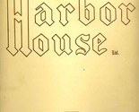 Harbor House Menu Harbor Boulevard in Costa Mesa California 1960&#39;s - $77.43