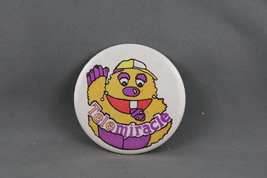 Vintage Event Pin - 1980s Telemiracle SK Teddy Cartoon Graphic - Cellulo... - $15.00