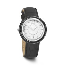 Alor 0.04 Cts Leather Strap Diamond Watch Size One Size - $601.92