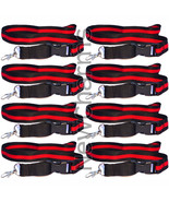 8 of Lanyards with Thin RED Line w/ Hook and Removable Clasp - Fire Figh... - $349.59 MXN
