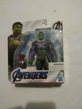Marvel Avengers Hulk 6&quot; Inch Deluxe Figure Gamma suit with Infinity Gaun... - £14.65 GBP