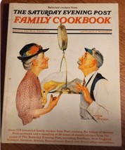 Vintage 1975 Saturday Evening Post Family Cookbook Illustrated With Humor - £8.20 GBP