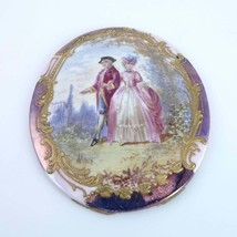 c1890 Sevres Style French Porcelain Plaque Hand Painted Artist Signed Max - £118.70 GBP