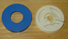 Qty 1 - 3 inch 50 ft. Super 8 Movie EMPTY Film Reel with Plastic Cover - Take up - £3.15 GBP