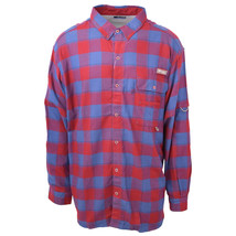 Columbia Men&#39;s Beet Chunky Plaid PHG Sharptail L/S Flannel (609) - Size S - £14.62 GBP