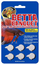 Zoo Med Betta Banquet 7-Day Time Release Feeding Block for Betta Fish - £2.28 GBP+