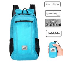 15L Portable Foldable Backpack,Men Women Folding Waterproof Bag Ultralight Outdo - £95.48 GBP
