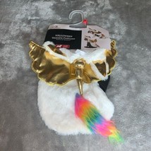 Size Small Celebrate Pegasus Unicorn Halloween Costume for Pet Halloween New - £12.82 GBP
