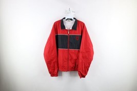 Vtg Nike Mens Small Spell Out Travis Scott Mini Swoosh Lined Windbreaker Jacket - £46.48 GBP