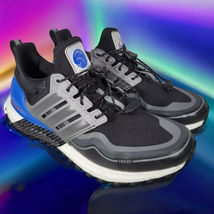 Adidas Men's Size 7 Ultra Boost C.Rdy DNA Shoes Black/Grey/Blue Black/Gr... - $55.28